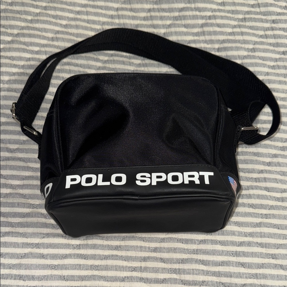 Polo by Ralph Lauren Black Sport Bag nwot